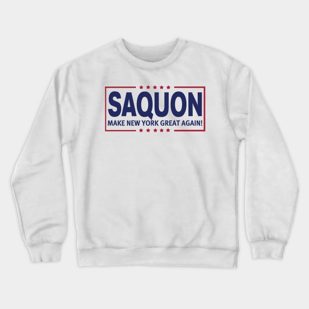Saquon MNYGA! Crewneck Sweatshirt by OffesniveLine